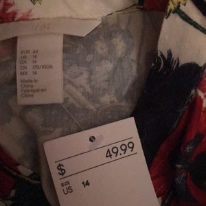 H&M Dresses - H&M Floral Ankle Length Dress NEVER WORN H&M Dresses - H&M Floral Ankle Length Dress NEVER WORN